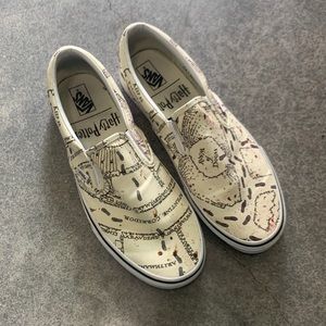 Slip on marauders map VANS